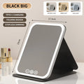 Foldable LED Makeup Mirror | Double-Sided Vanity Mirror