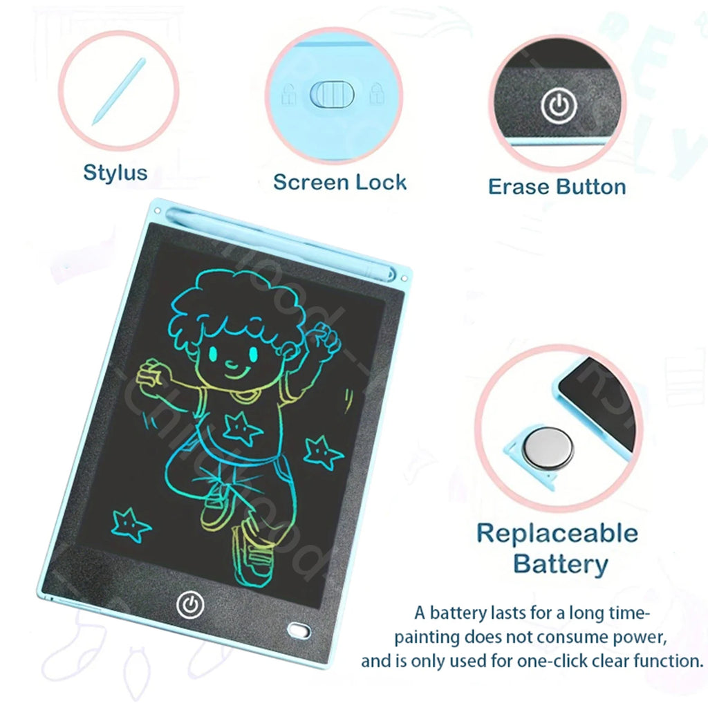 8.5-Inch Kids LCD Writing & Drawing Tablet